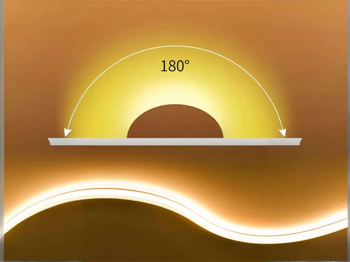 Ruban LED 220V flexible à haute luminosité