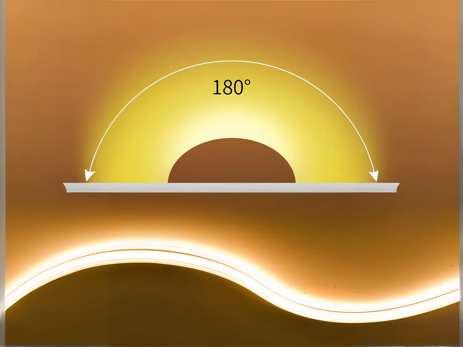Ruban LED 220V flexible à haute luminosité