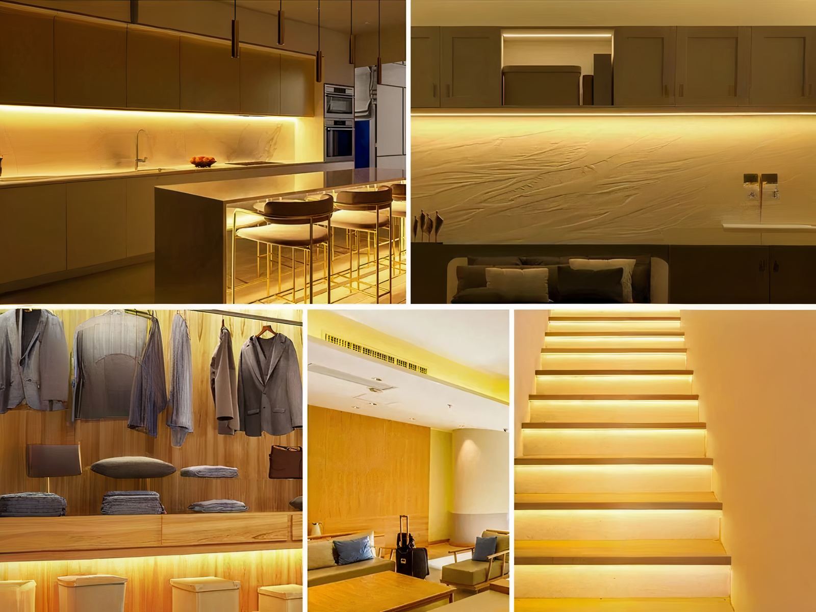 Ruban LED 220V flexible à haute luminosité