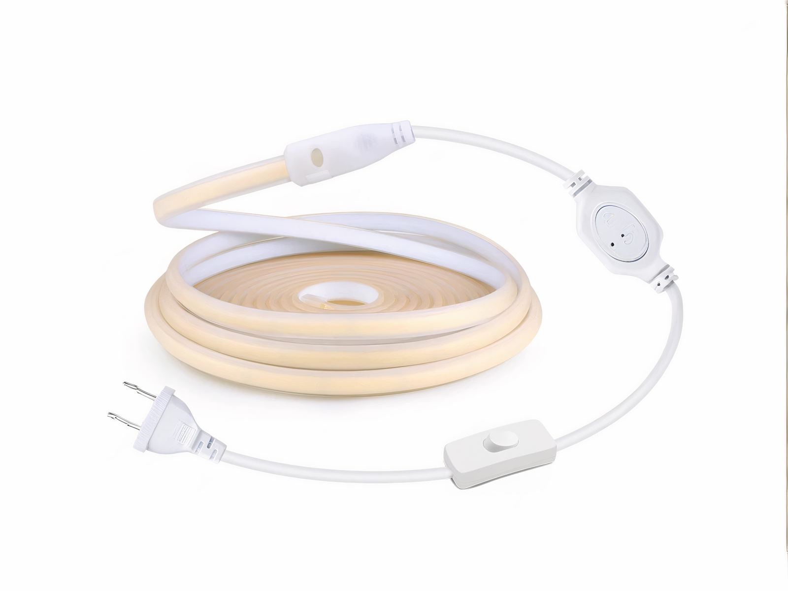 Ruban LED 220V robuste et résistant allumé