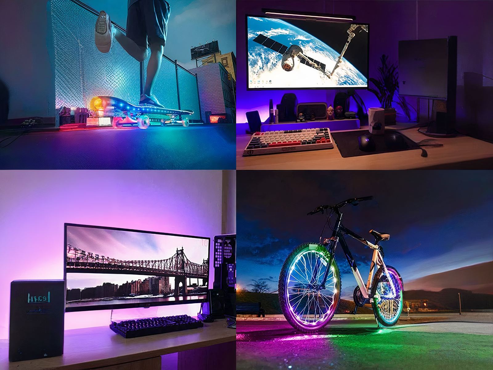 Ruban LED à pile 5m de décoration chic et moderne