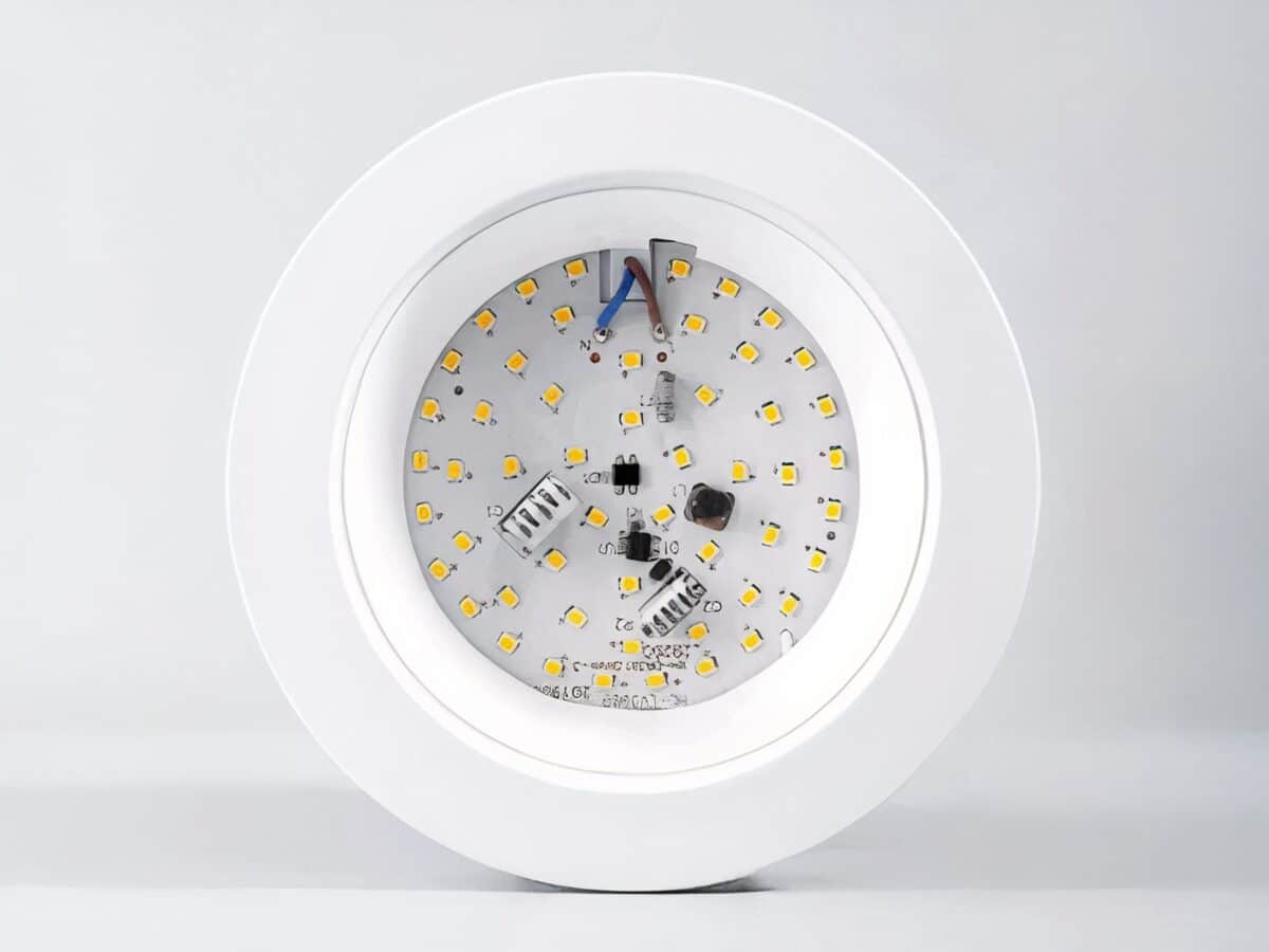Spot LED encastrable pratique et moderne en aluminium