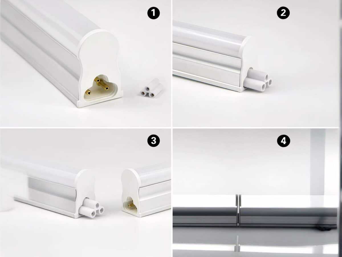 Tubes LED fonctionnel et facile à installer