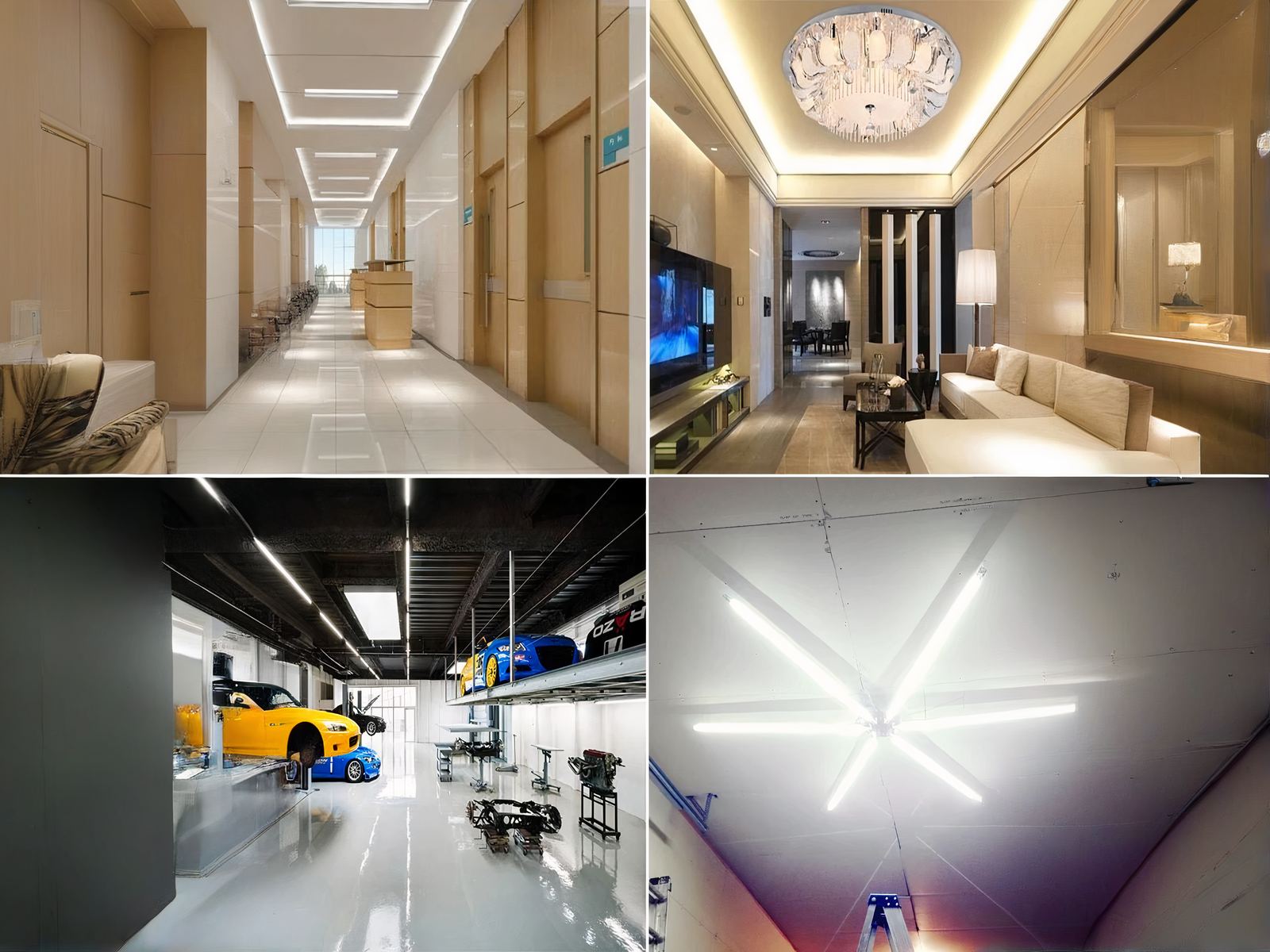 Tubes LED fonctionnel et facile à installer