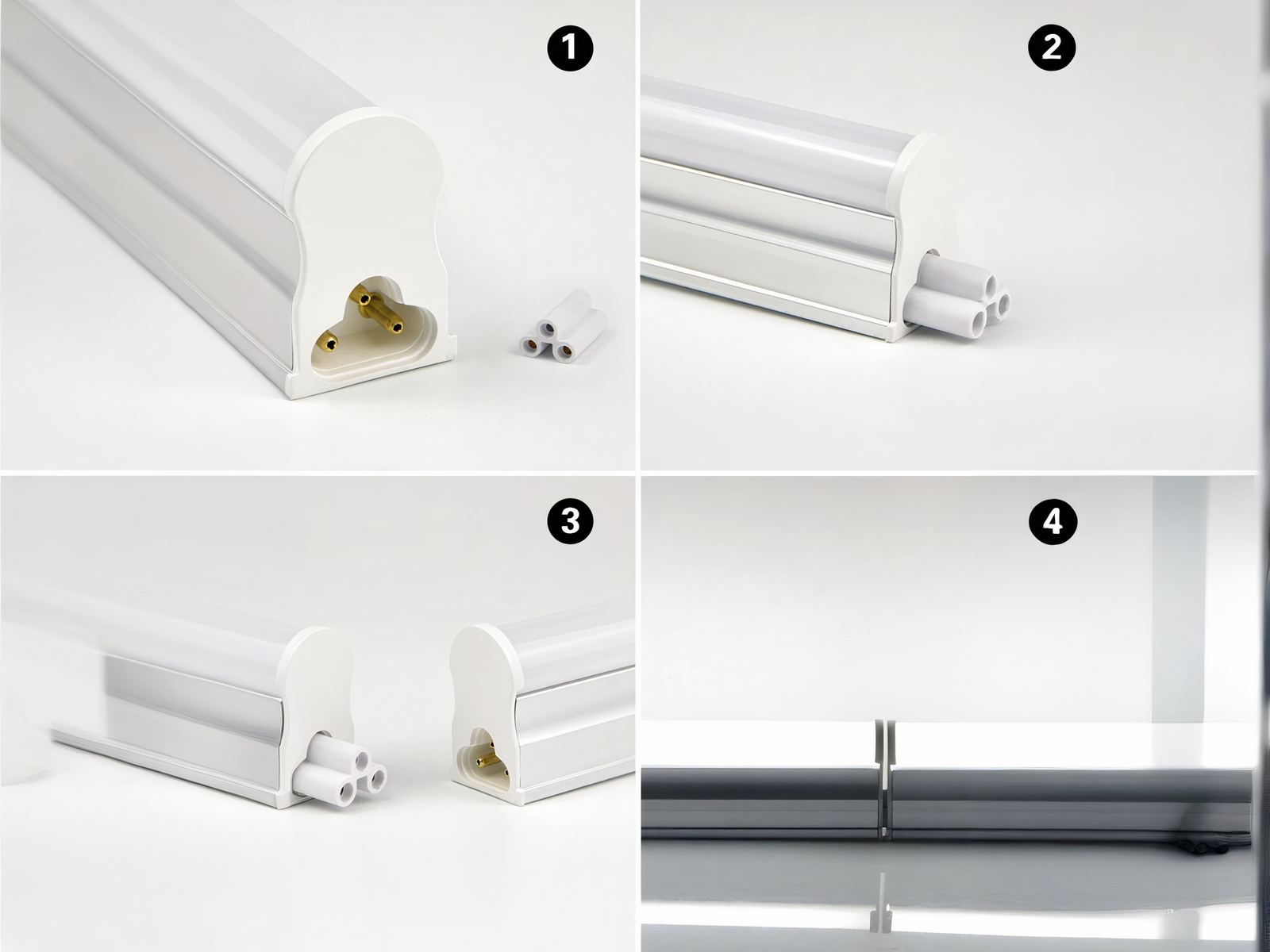 Tubes LED fonctionnel et facile à installer