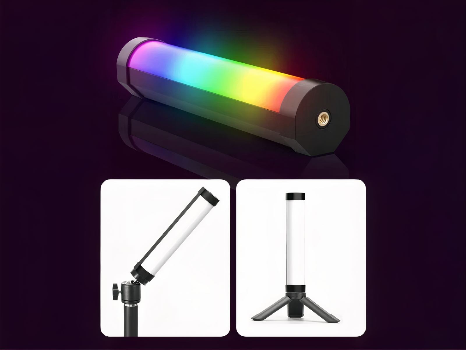 Tube néon LED moderne et pratique