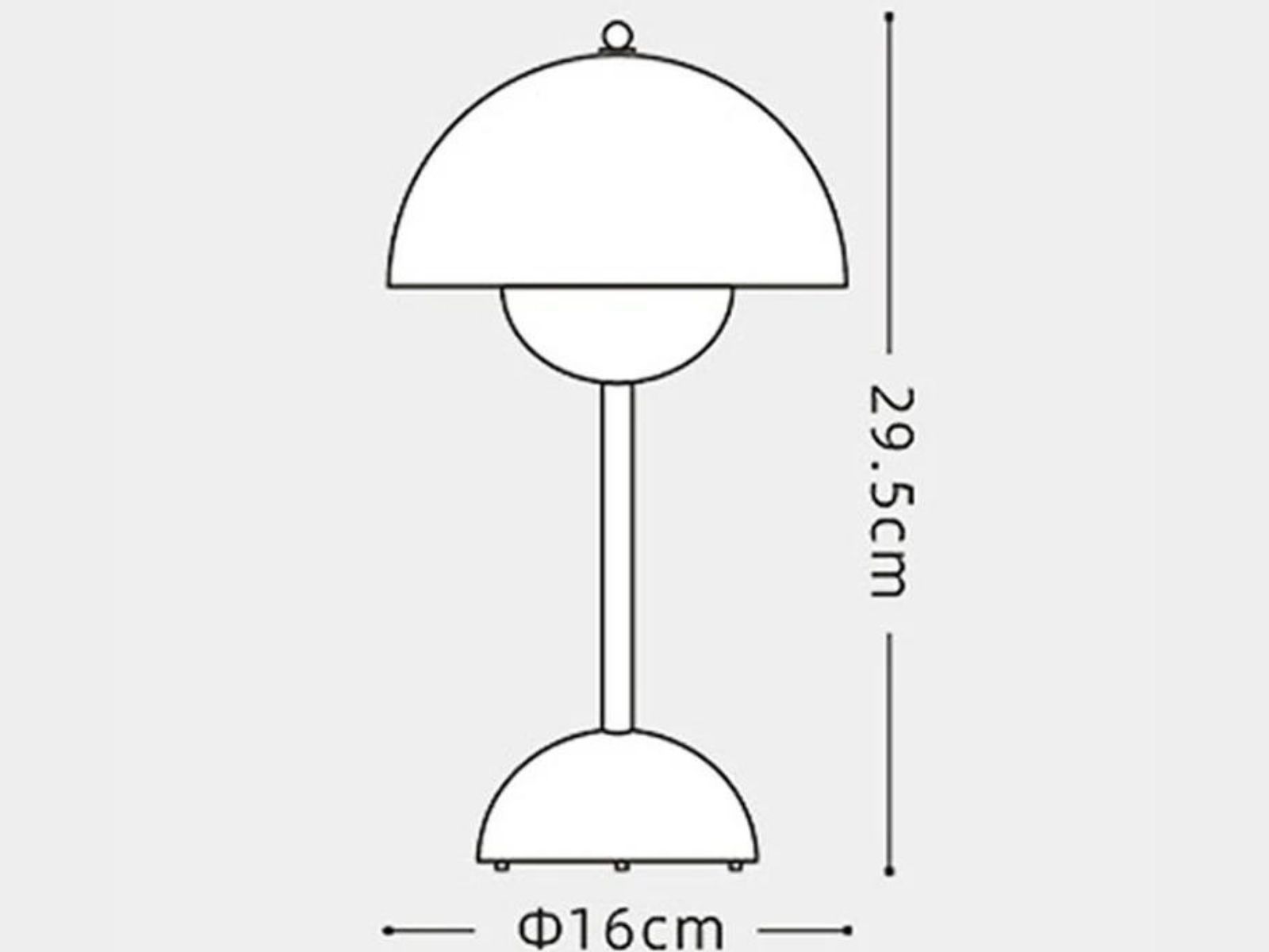 Lampe LED tactile à luminosité ajustable Lampe LED tactile à luminosité ajustable – Image 6
