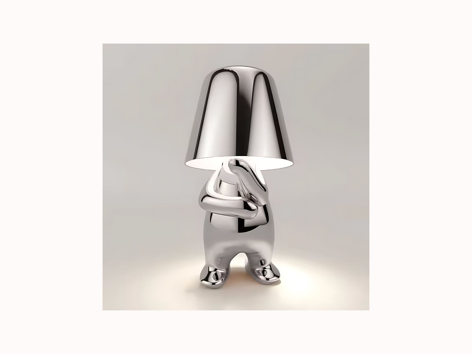 Lampes LED veilleuses tactiles argentées Lampes LED veilleuses tactiles argentées – Image 6