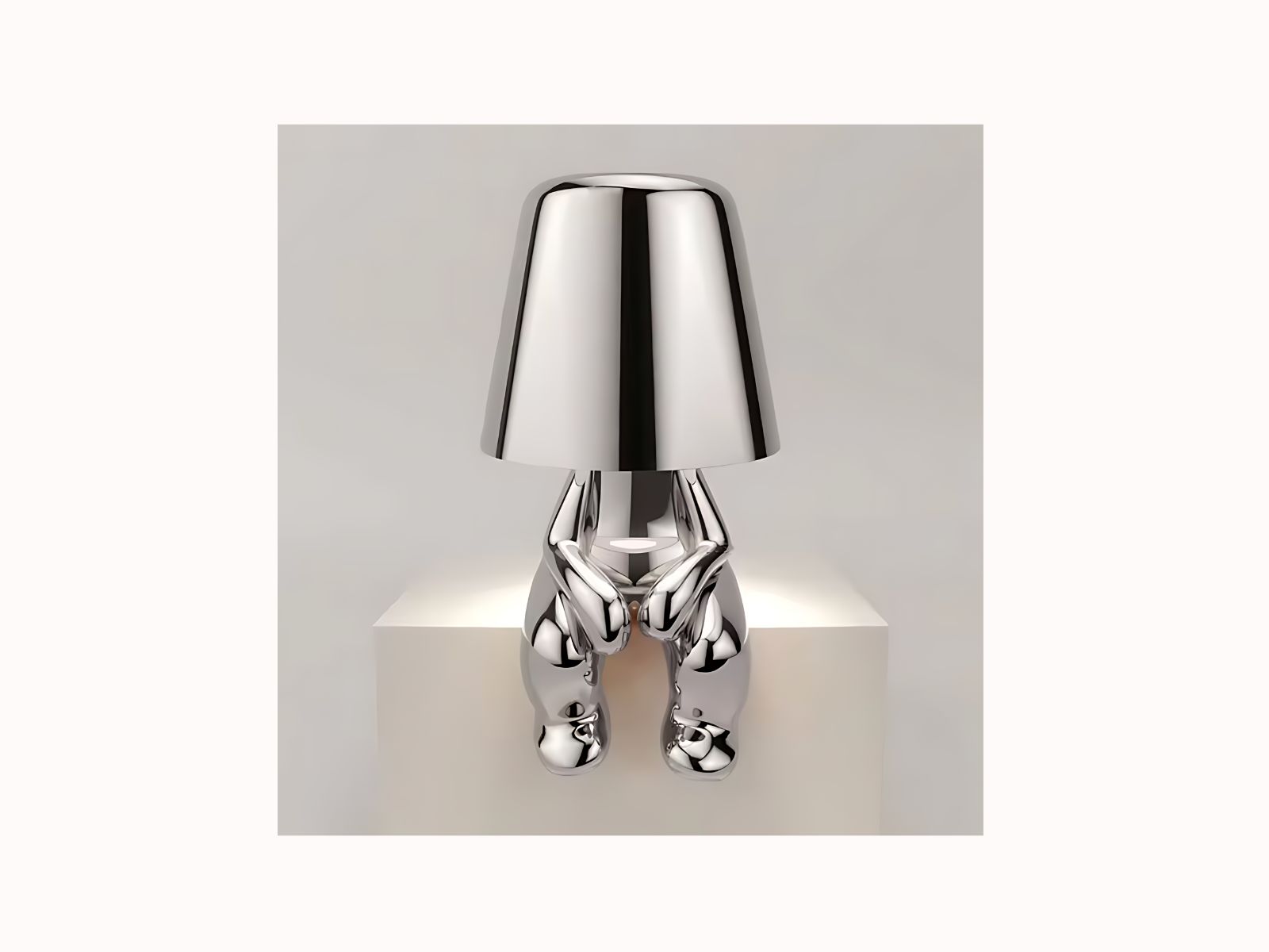 Lampes LED veilleuses tactiles argentées Lampes LED veilleuses tactiles argentées – Image 7