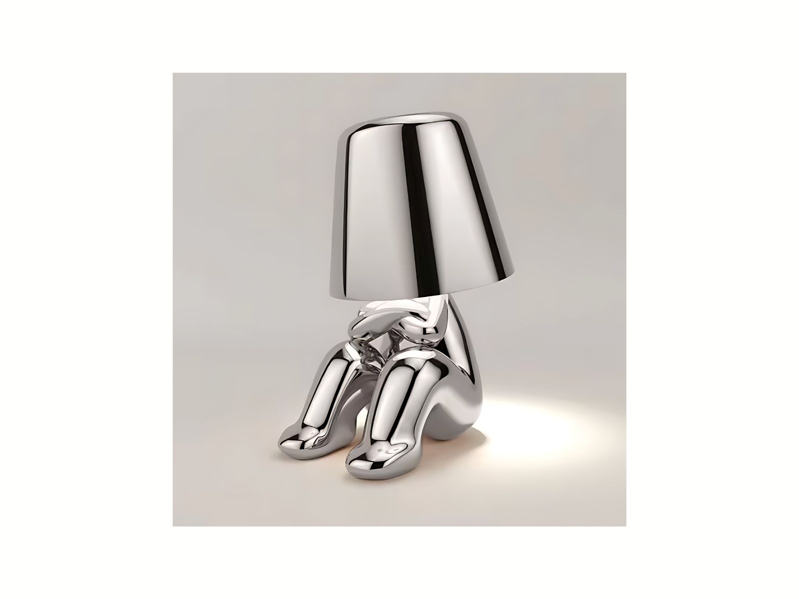 Lampes LED veilleuses tactiles argentées Lampes LED veilleuses tactiles argentées – Image 8