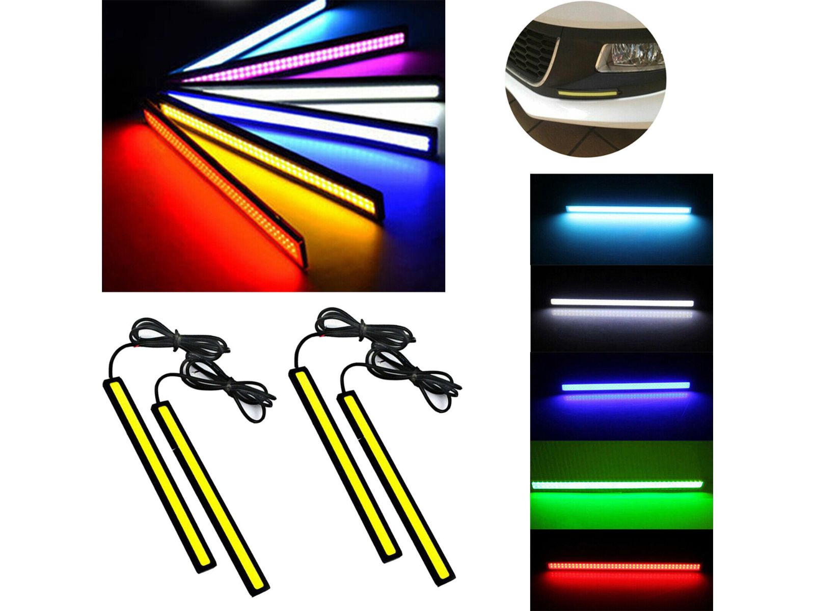 Barre lumineuse néon LED COB étanche pour voiture Barre lumineuse néon LED COB étanche pour voiture – Image 13