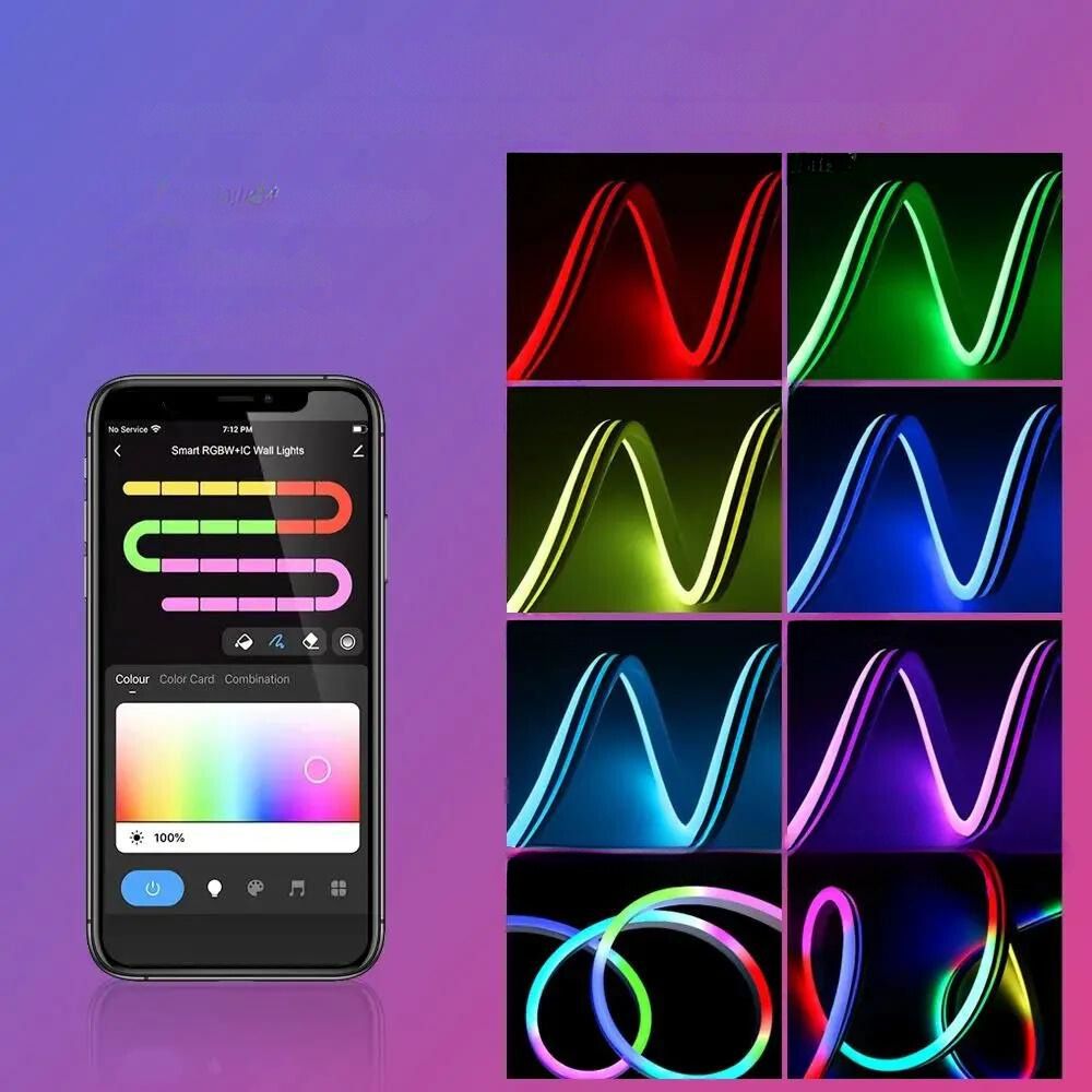 Ruban néon LED bluetooth RGB Ruban néon LED bluetooth RGB – Image 5