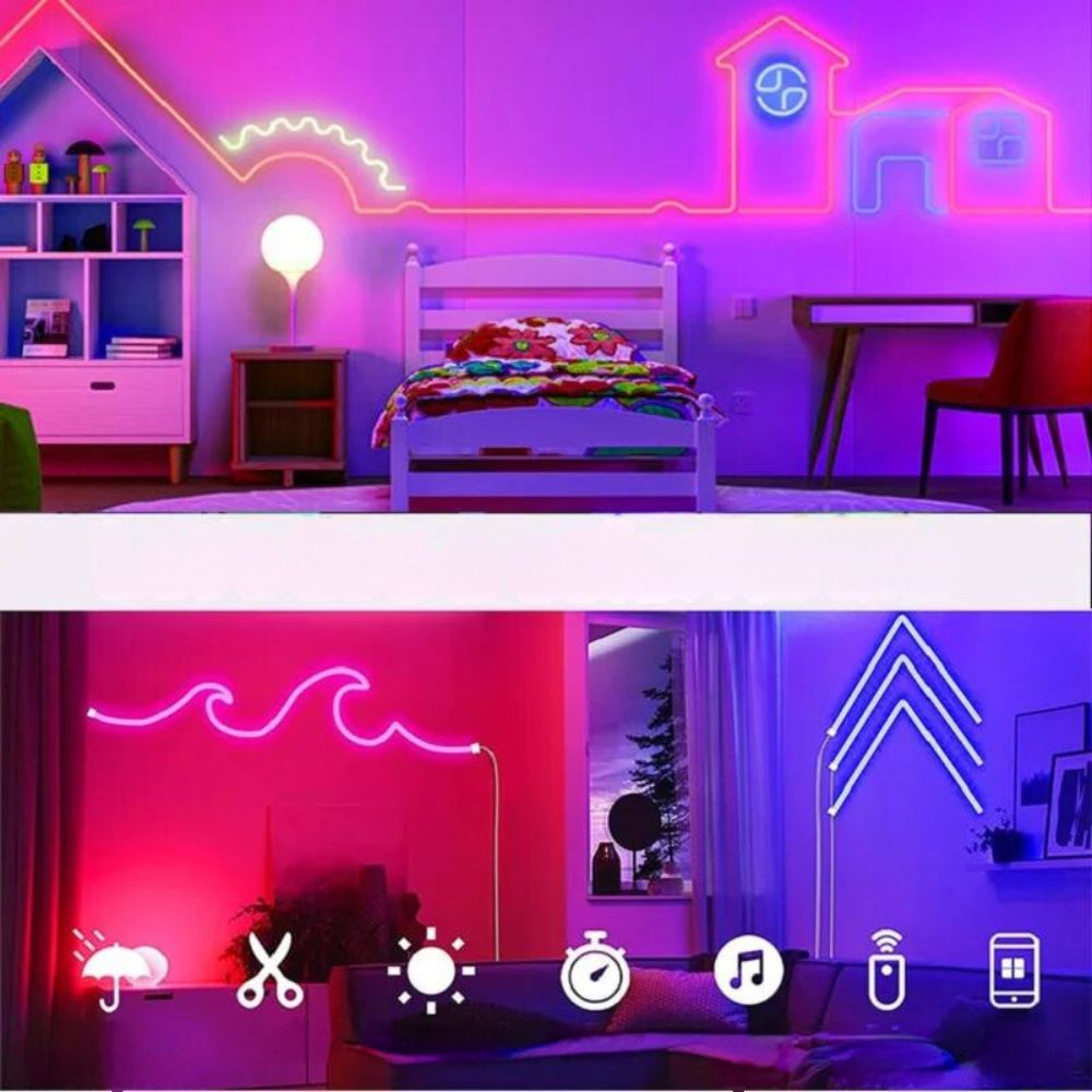 Ruban néon LED bluetooth RGB Ruban néon LED bluetooth RGB – Image 6