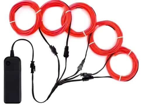Câbles Lumineux LED 5 en 1