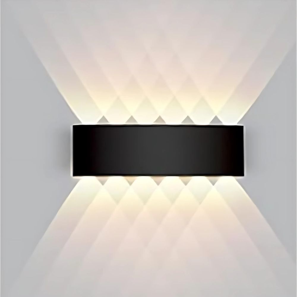 Double applique murale extérieure LED étanche Double applique murale extérieure LED étanche – Image 9