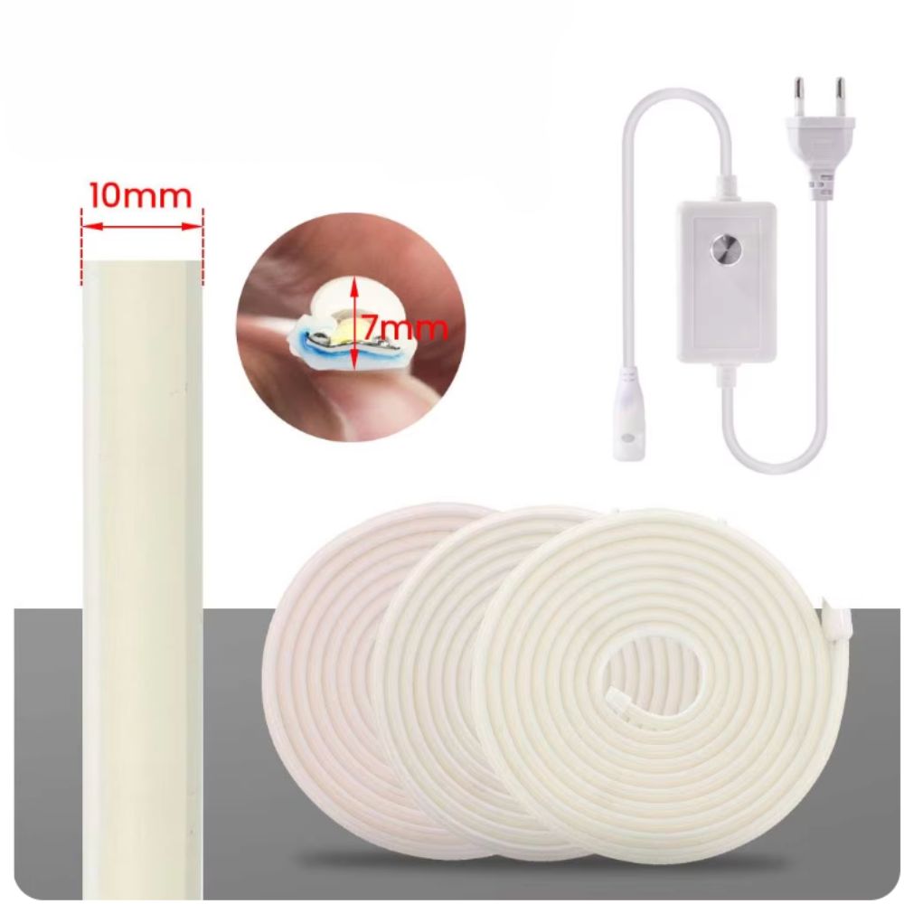 Rouleaux de bandeaux lumineux LED COB étanche à découper Rouleaux de bandeaux lumineux LED COB étanche à découper – Image 3