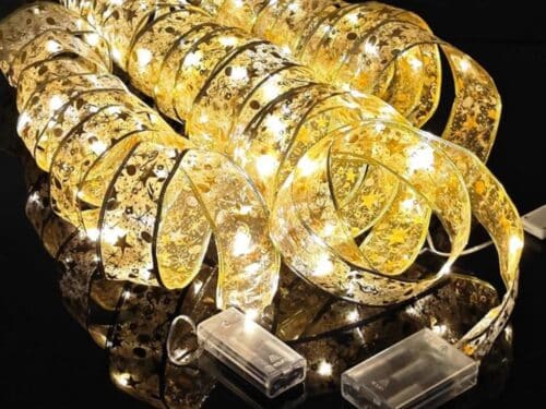 Ruban lumineux LED pour décoration de Noël