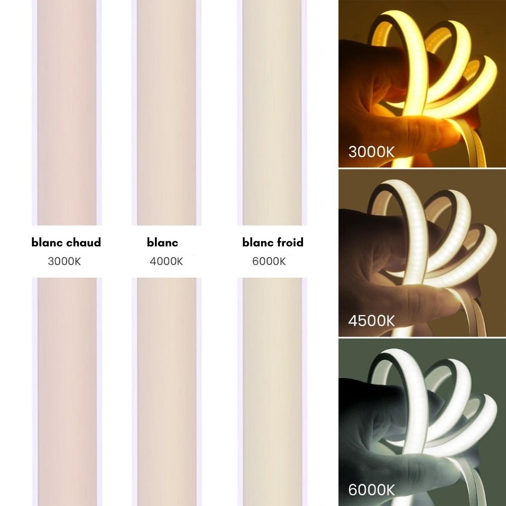 Ruban solaire néon LED COB RGB Ruban solaire néon LED COB RGB – Image 6