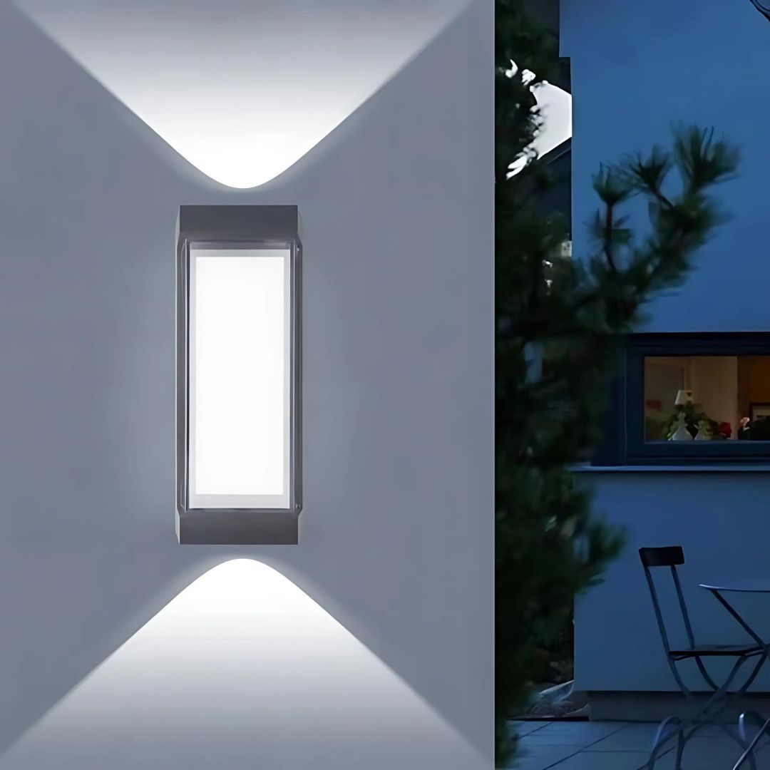 Applique murale extérieure LED rectangulaire Applique murale extérieure LED rectangulaire – Image 4