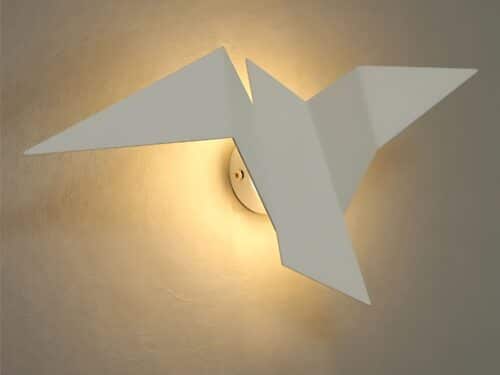 Applique murale LED en forme d'oiseau