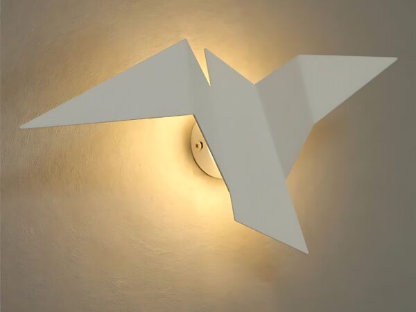 Applique murale LED en forme d'oiseau