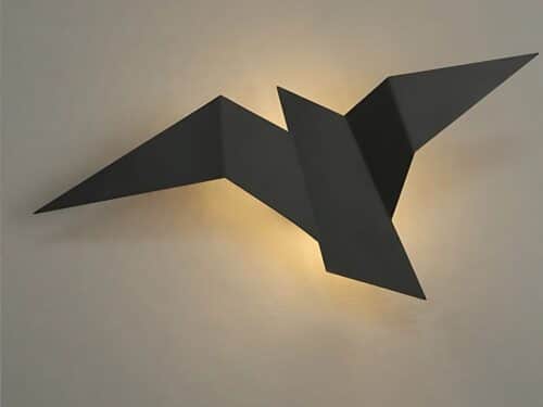Applique murale LED en forme d'oiseau