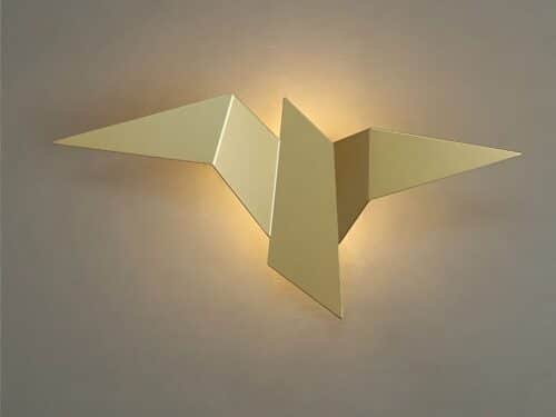 Applique murale LED en forme d'oiseau