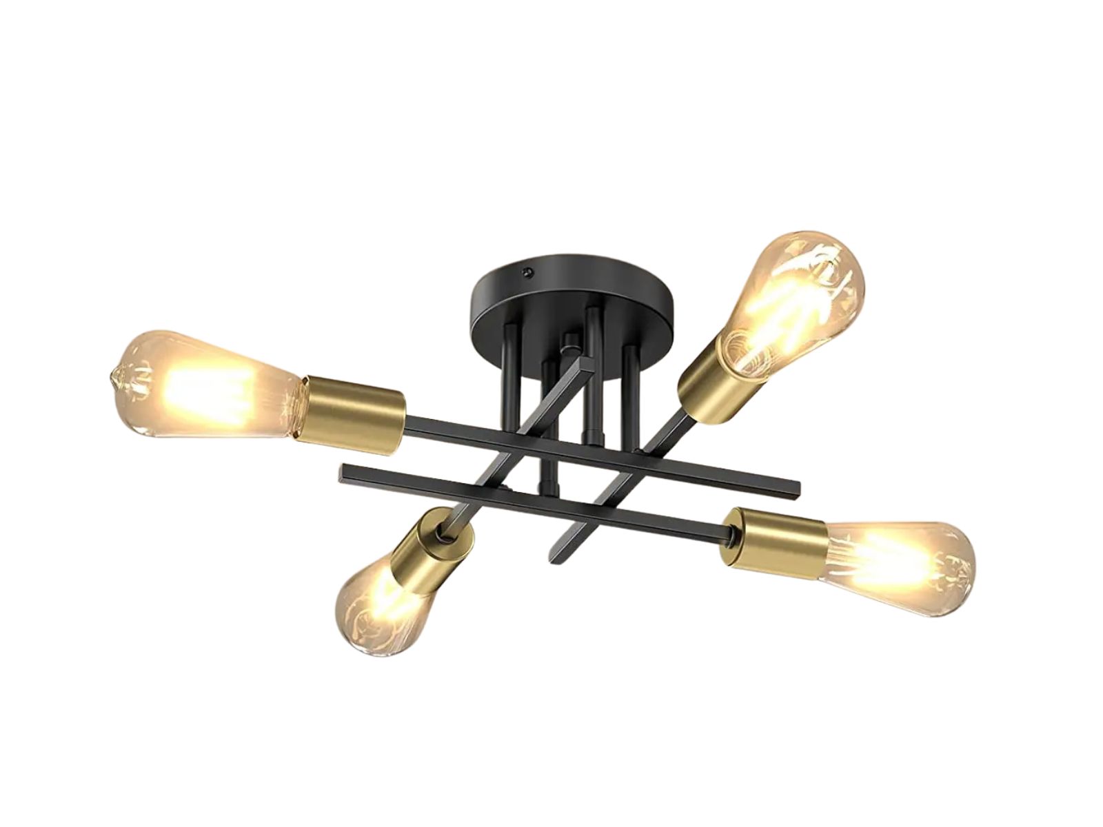 Plafonnier noir au style moderne Plafonnier noir au style moderne – Image 4