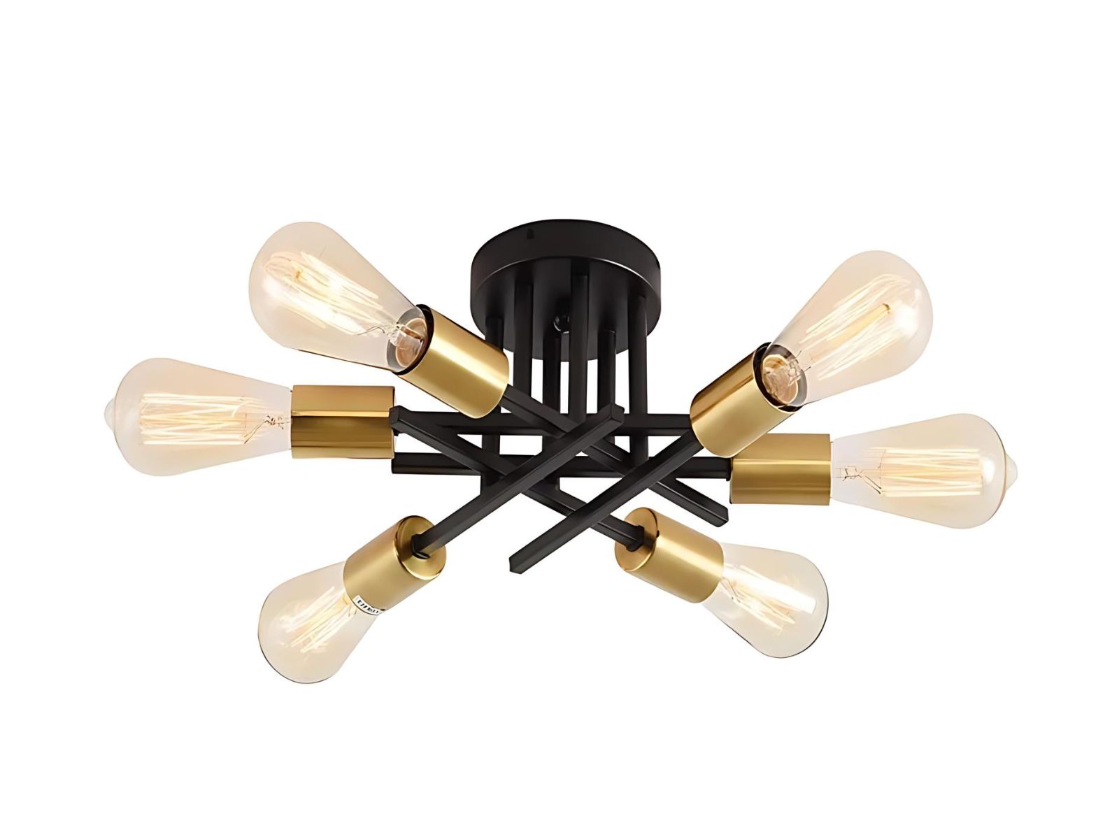 Plafonnier noir au style moderne Plafonnier noir au style moderne – Image 6