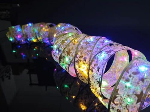 Ruban lumineux LED pour décoration de Noël