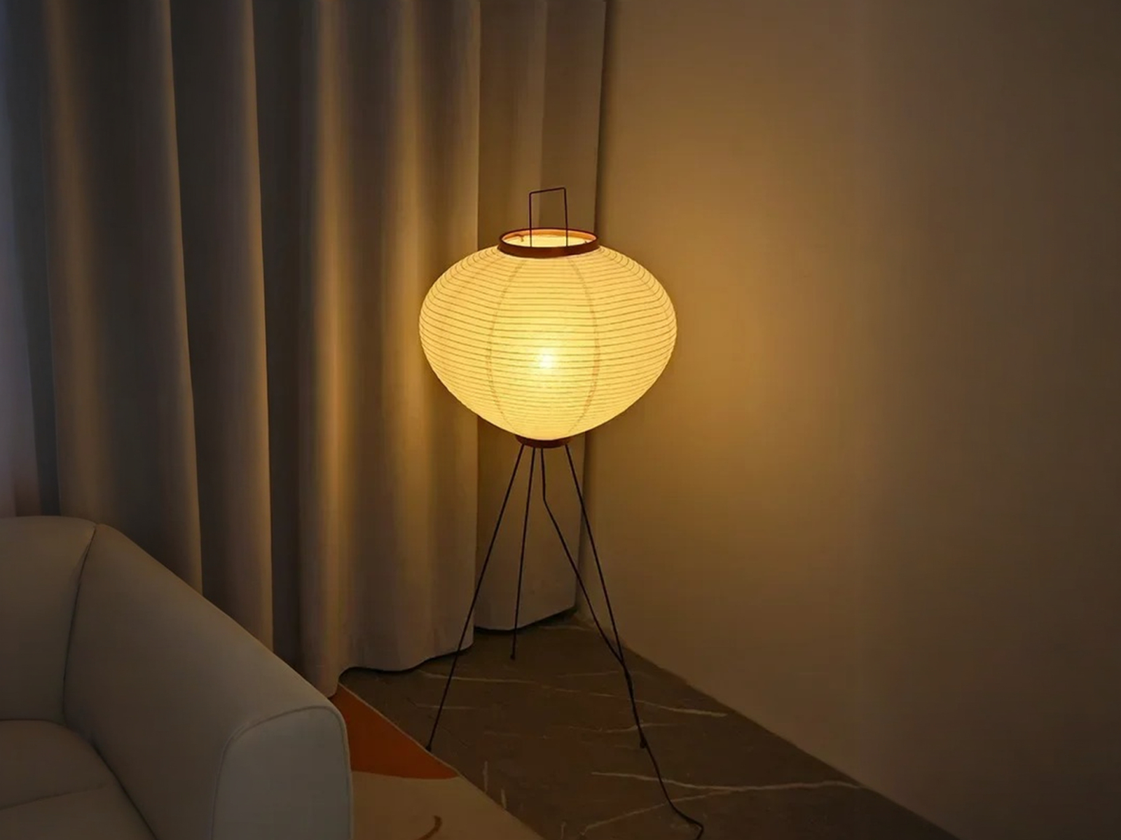 Lampadaire LED Japandi minimaliste chic Lampadaire LED Japandi minimaliste chic – Image 5