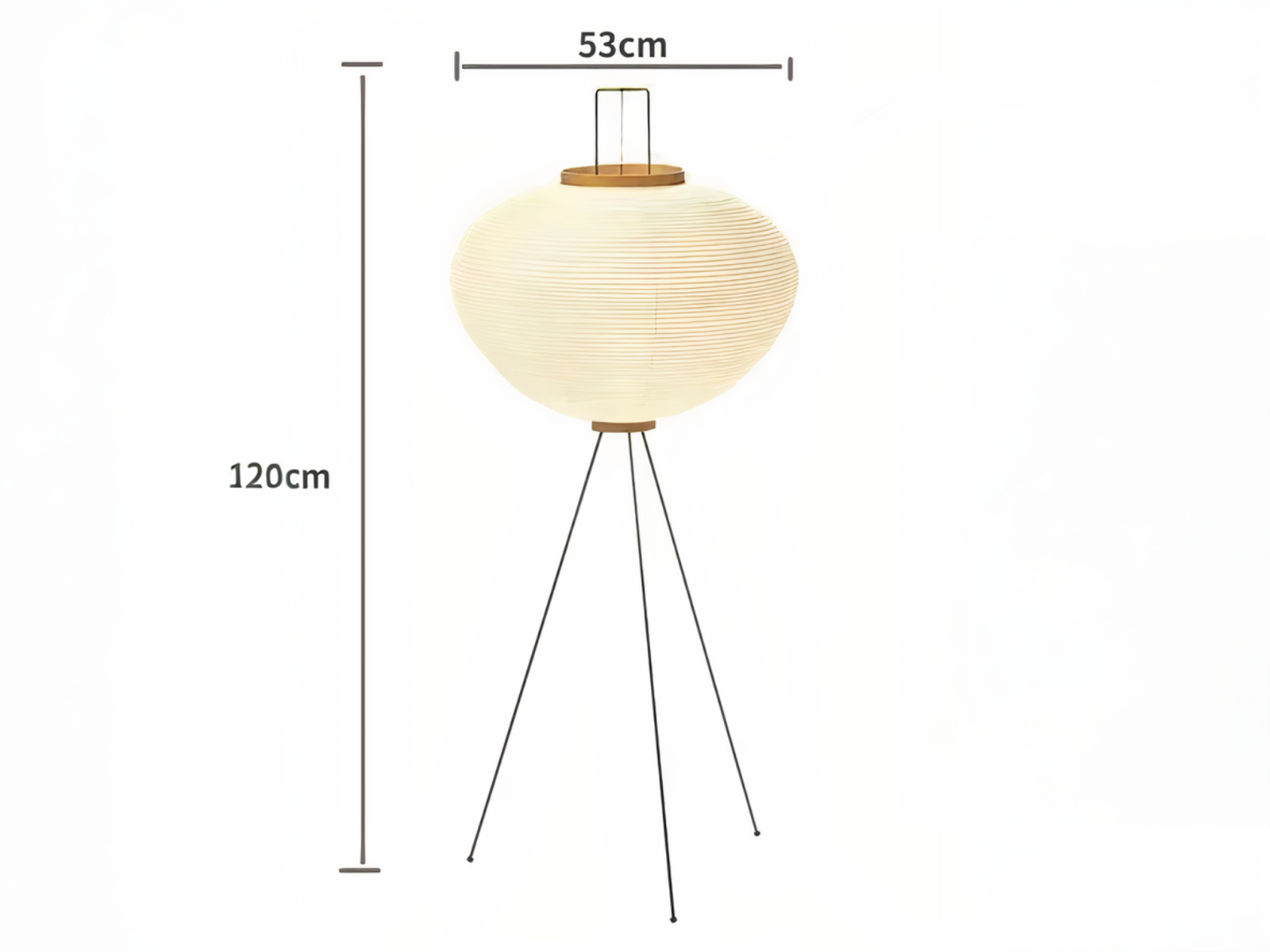 Lampadaire LED Japandi minimaliste chic Lampadaire LED Japandi minimaliste chic – Image 2