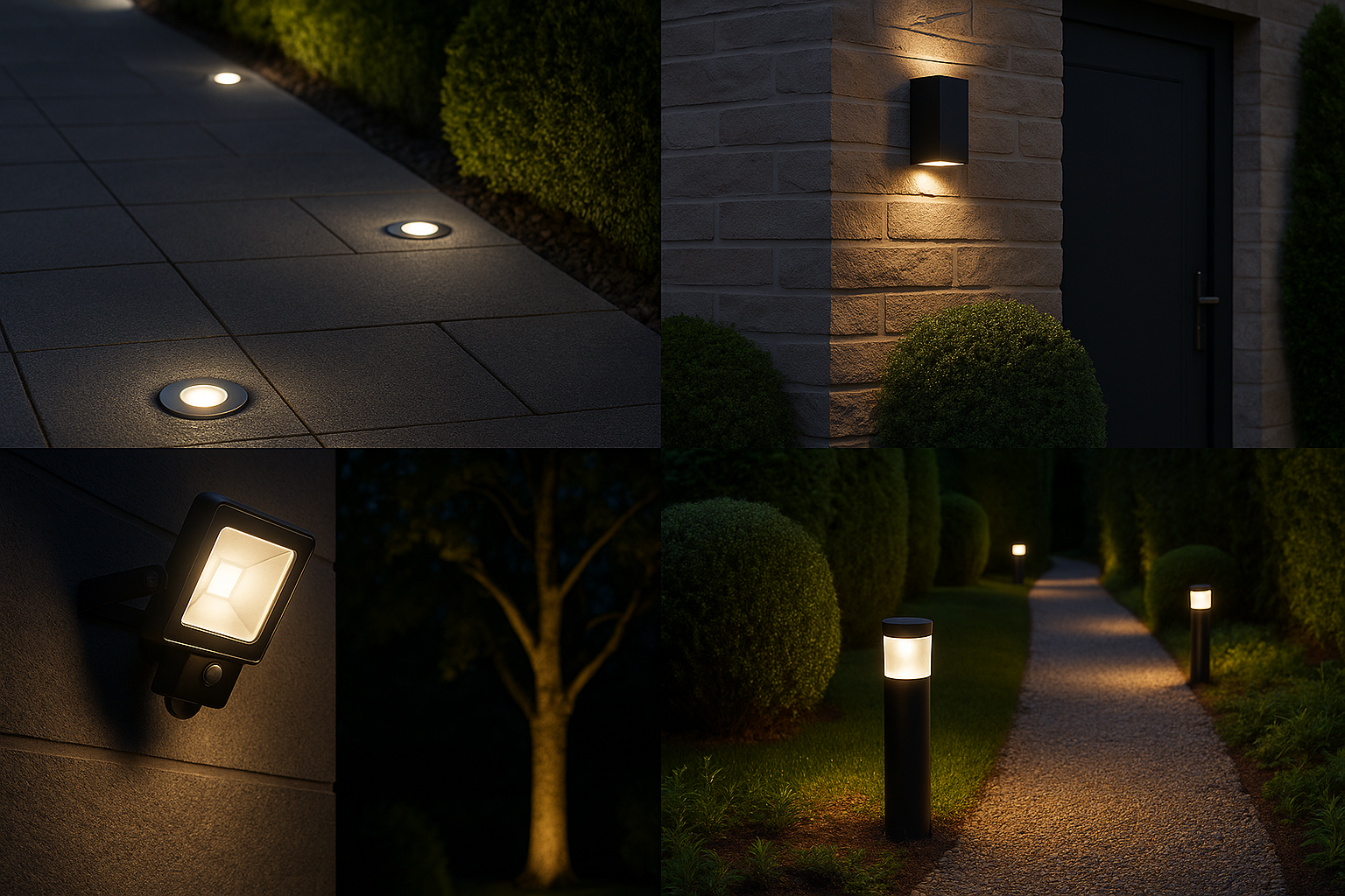 Éclairage extérieur LED : comment allier sécurité, esthétique et économie d’énergie ? Quels types d’éclairage extérieur LED choisir ?