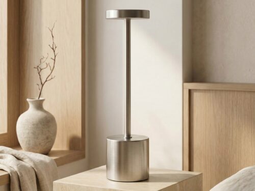 Lampe de table sans fil tactile et élégante